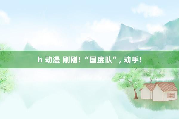 h 动漫 刚刚! “国度队”， 动手!