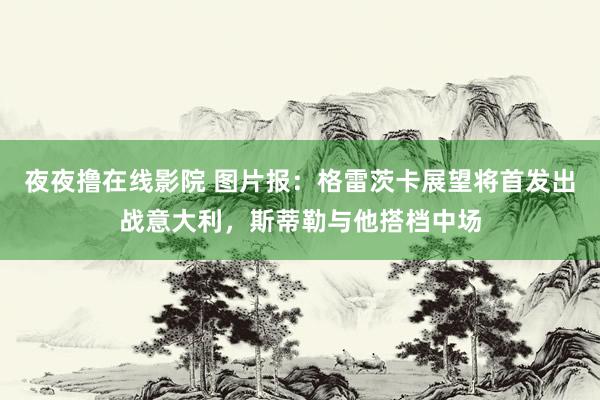 夜夜撸在线影院 图片报：格雷茨卡展望将首发出战意大利，斯蒂勒与他搭档中场